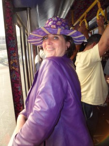 Having fun with my copine Laurence