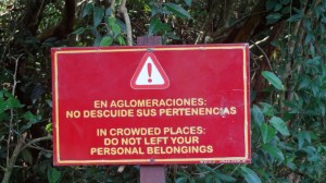 on the argentinian side of Iguaçu