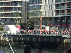 the projected had of the quays looks like a ship...the devil is in the detail!