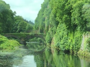 at the foot of Dunluce Castle near a Glen something (got the name wrong so anyone finding it gets my gratitude!).