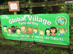 Given the terrible weather, this Global Village was unfortunately not so well crowded.