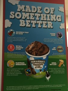 the most organic and peace loving ice-cream with an avant-guard concept!